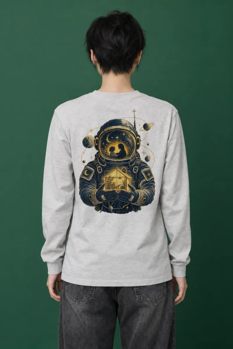 "Homeward Orbit" Unisex Longsleeve T-shirt | Gildan 2400