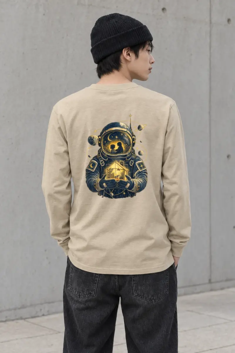 "Homeward Orbit" Unisex Longsleeve T-shirt