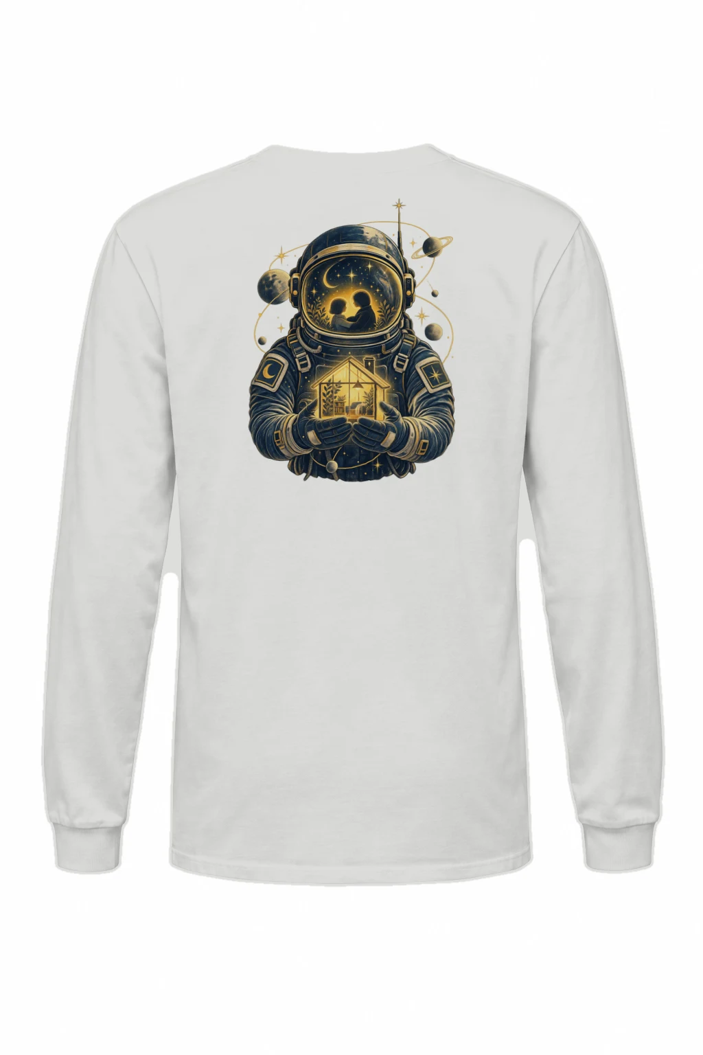"Homeward Orbit" Unisex Longsleeve T-shirt | Gildan 2400