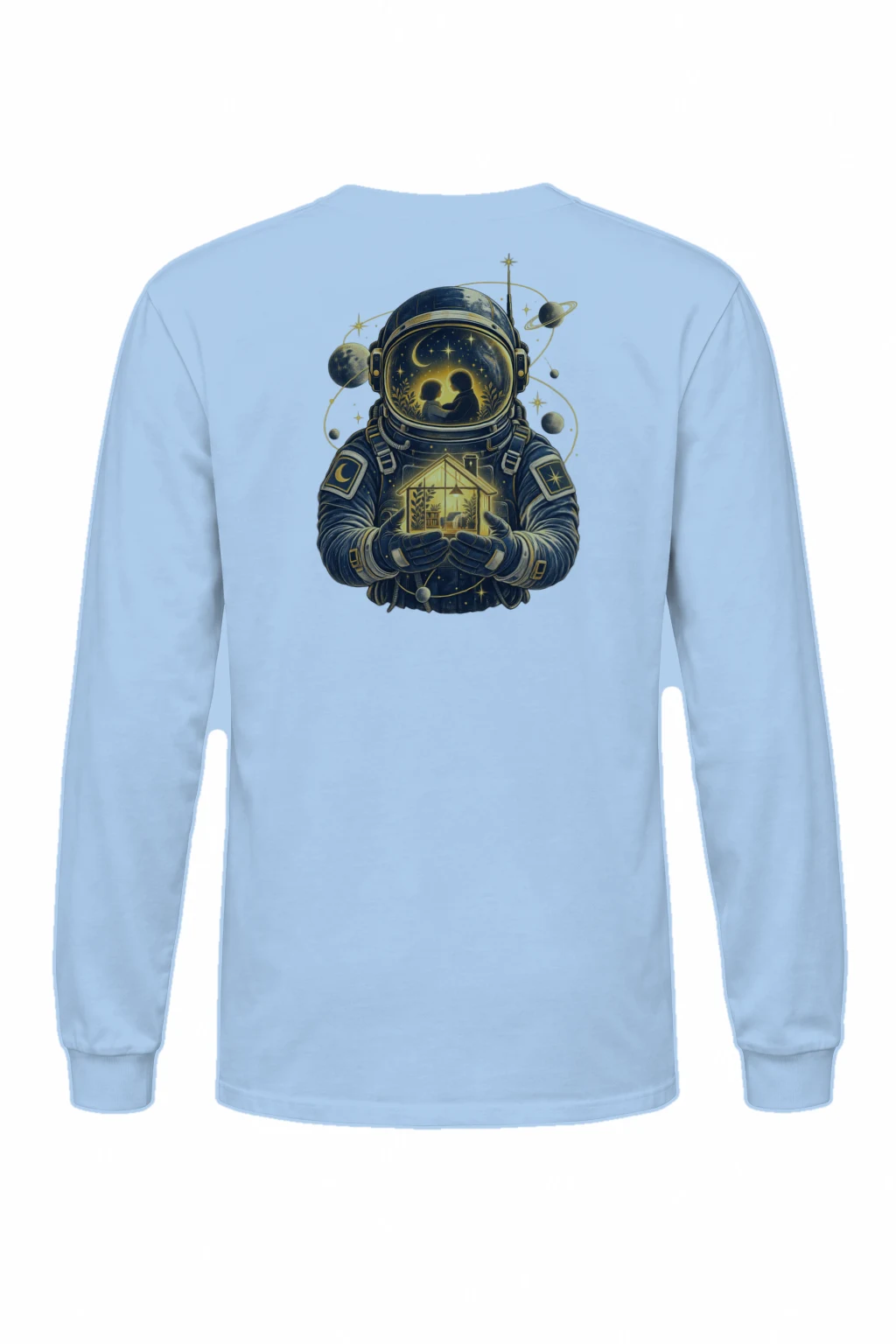 "Homeward Orbit" Unisex Longsleeve T-shirt | Gildan 2400