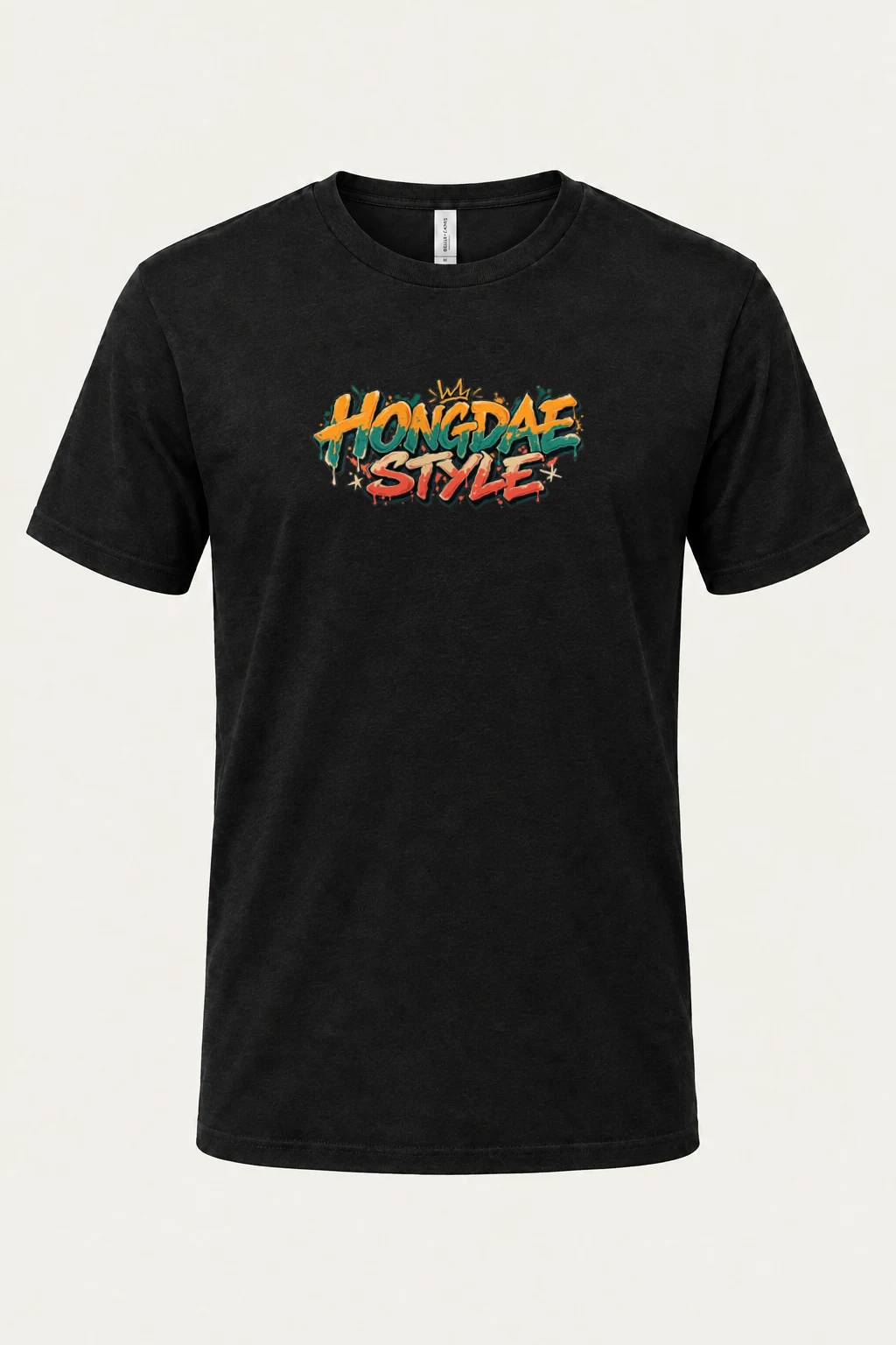 "Hongda Style Crown" Heavyweight Unisex Crewneck T-shirt | Gildan 5000