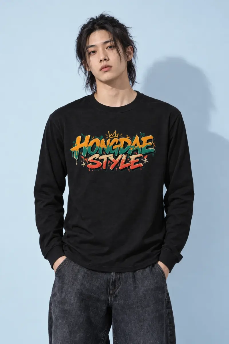 "Hongda Style Crown" Unisex Longsleeve T-shirt | Gildan 2400