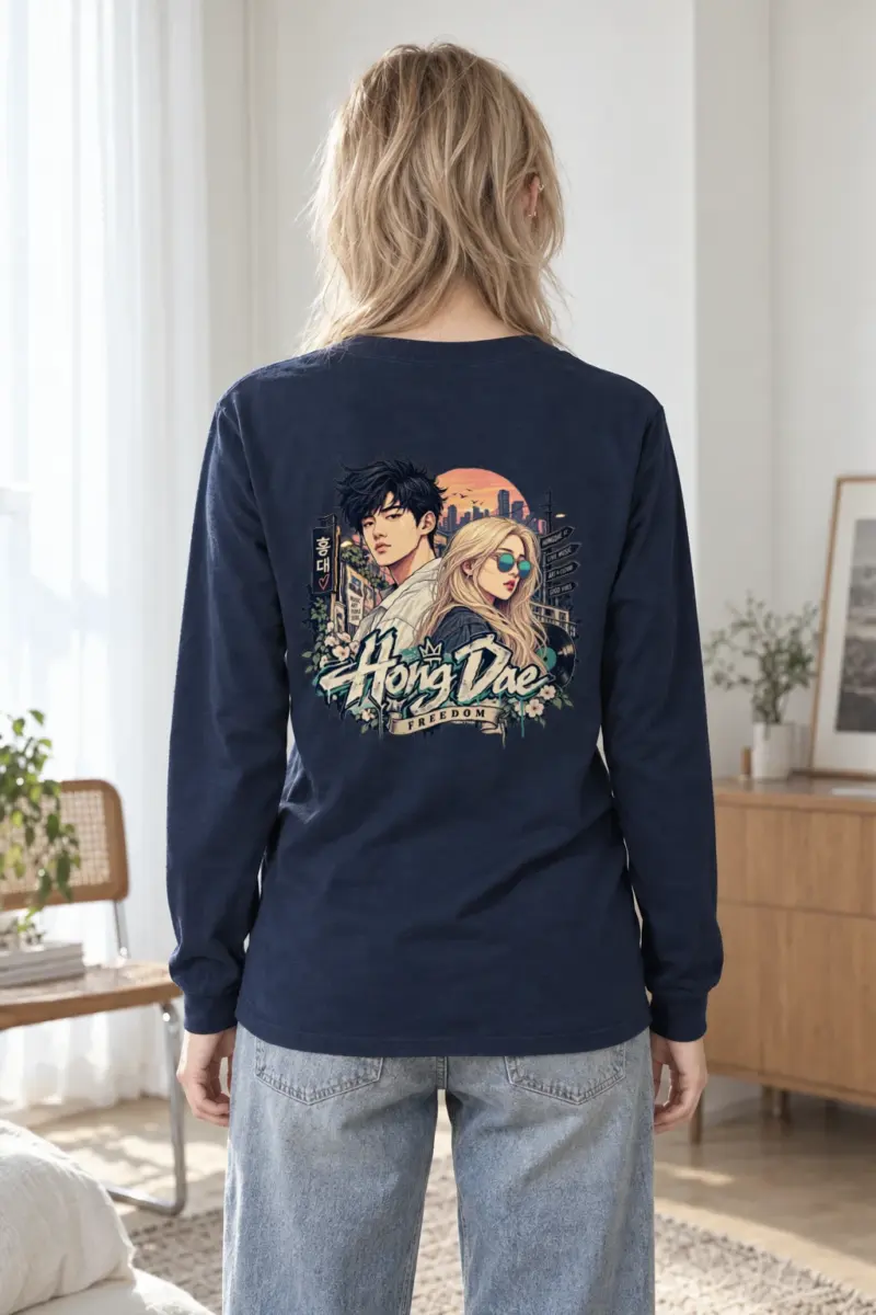 "Hongdae Live Music" Unisex Longsleeve T-shirt