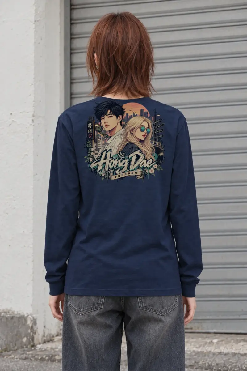 "Hongdae Live Music" Unisex Longsleeve T-shirt