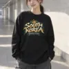 "Hongdae Street Crown" Unisex Longsleeve T-shirt | Gildan 2400