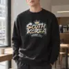 "Hongdae Street" Heavy Blend Unisex Crewneck Sweatshirt | Gildan 18000