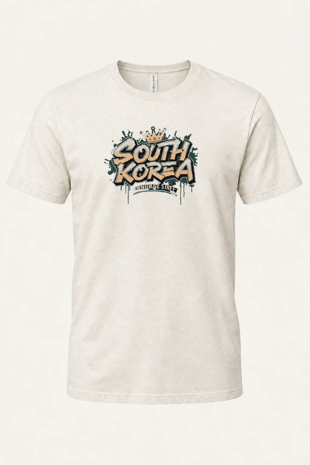 "Hongdae Street" Heavyweight Unisex Crewneck T-shirt | Gildan 5000