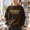 "Hongdae Style" Heavy Blend Unisex Crewneck Sweatshirt | Gildan 18000