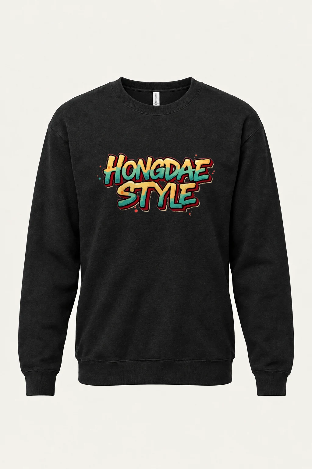 "Hongdae Style" Heavy Blend Unisex Crewneck Sweatshirt | Gildan 18000