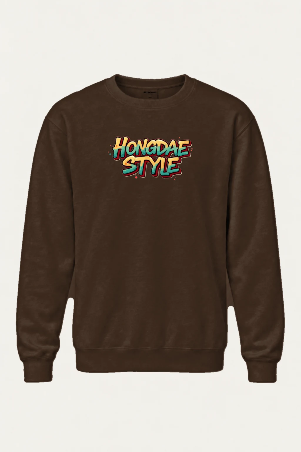 "Hongdae Style" Heavy Blend Unisex Crewneck Sweatshirt | Gildan 18000