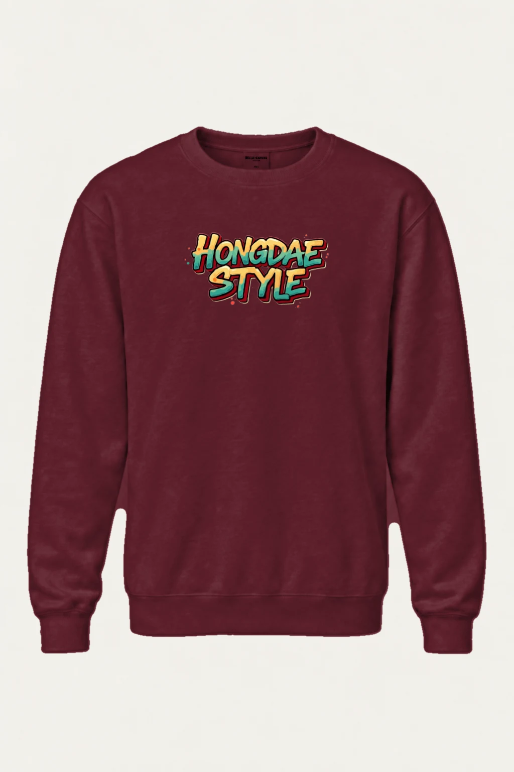 "Hongdae Style" Heavy Blend Unisex Crewneck Sweatshirt | Gildan 18000