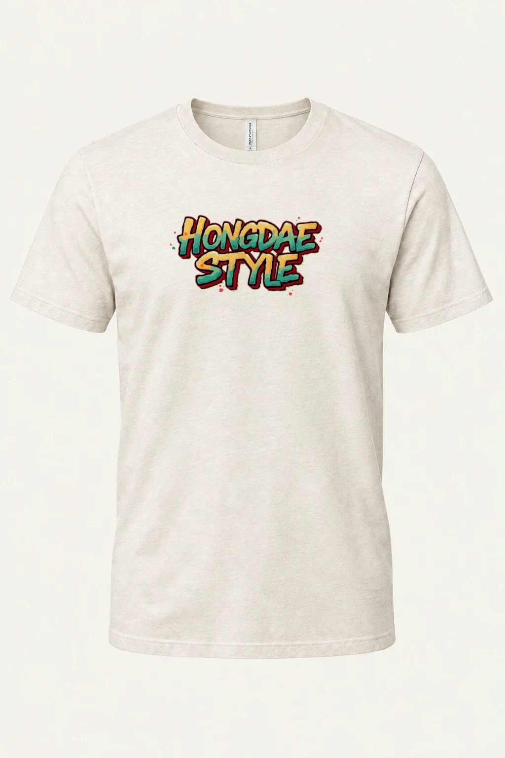"Hongdae Style" Heavyweight Unisex Crewneck T-shirt | Gildan 5000