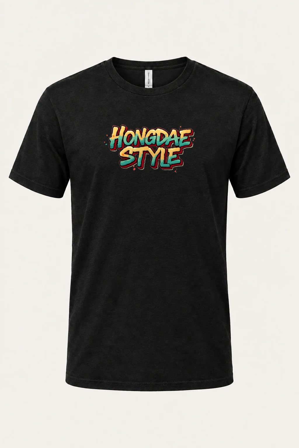 "Hongdae Style" Heavyweight Unisex Crewneck T-shirt | Gildan 5000