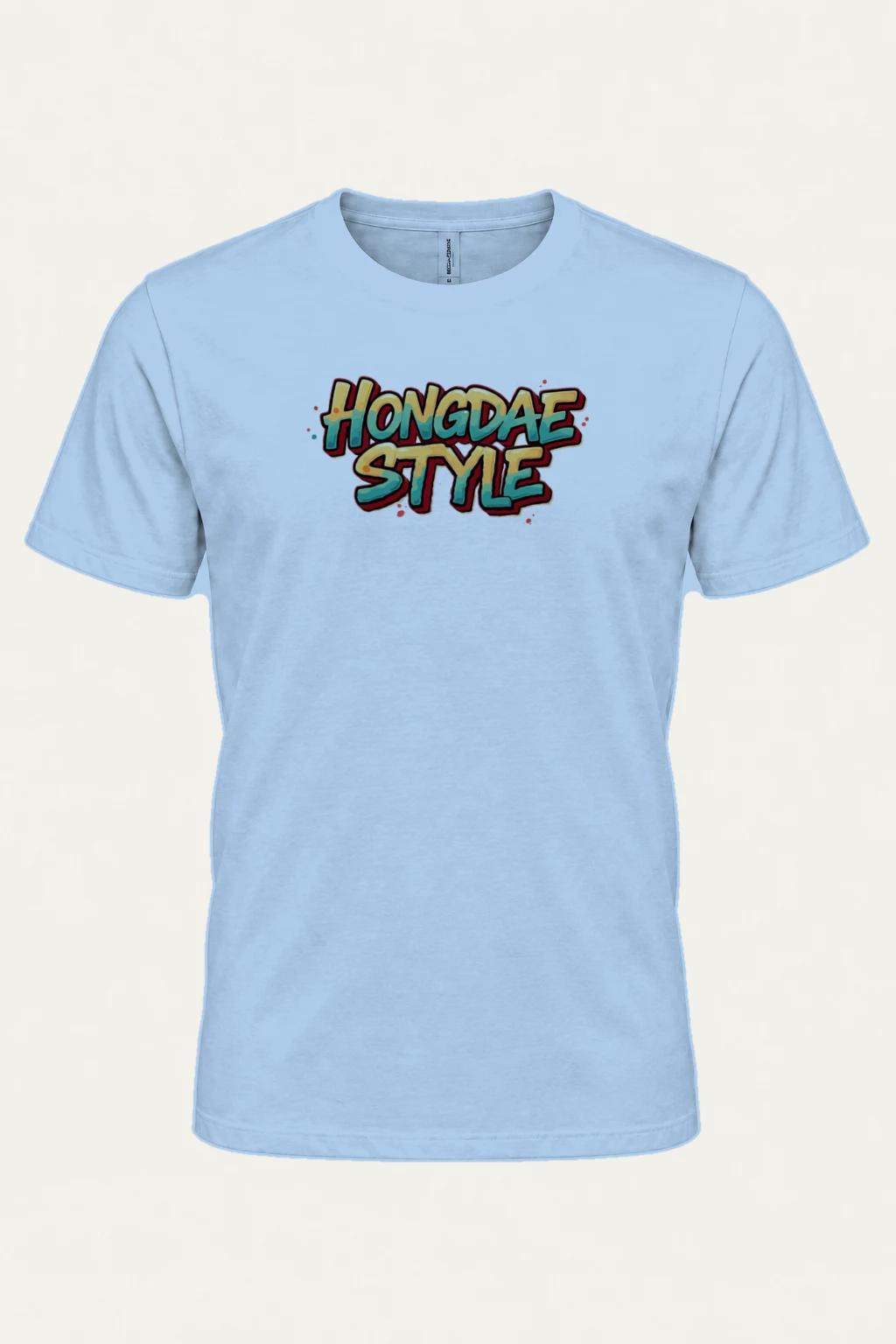 "Hongdae Style" Heavyweight Unisex Crewneck T-shirt | Gildan 5000