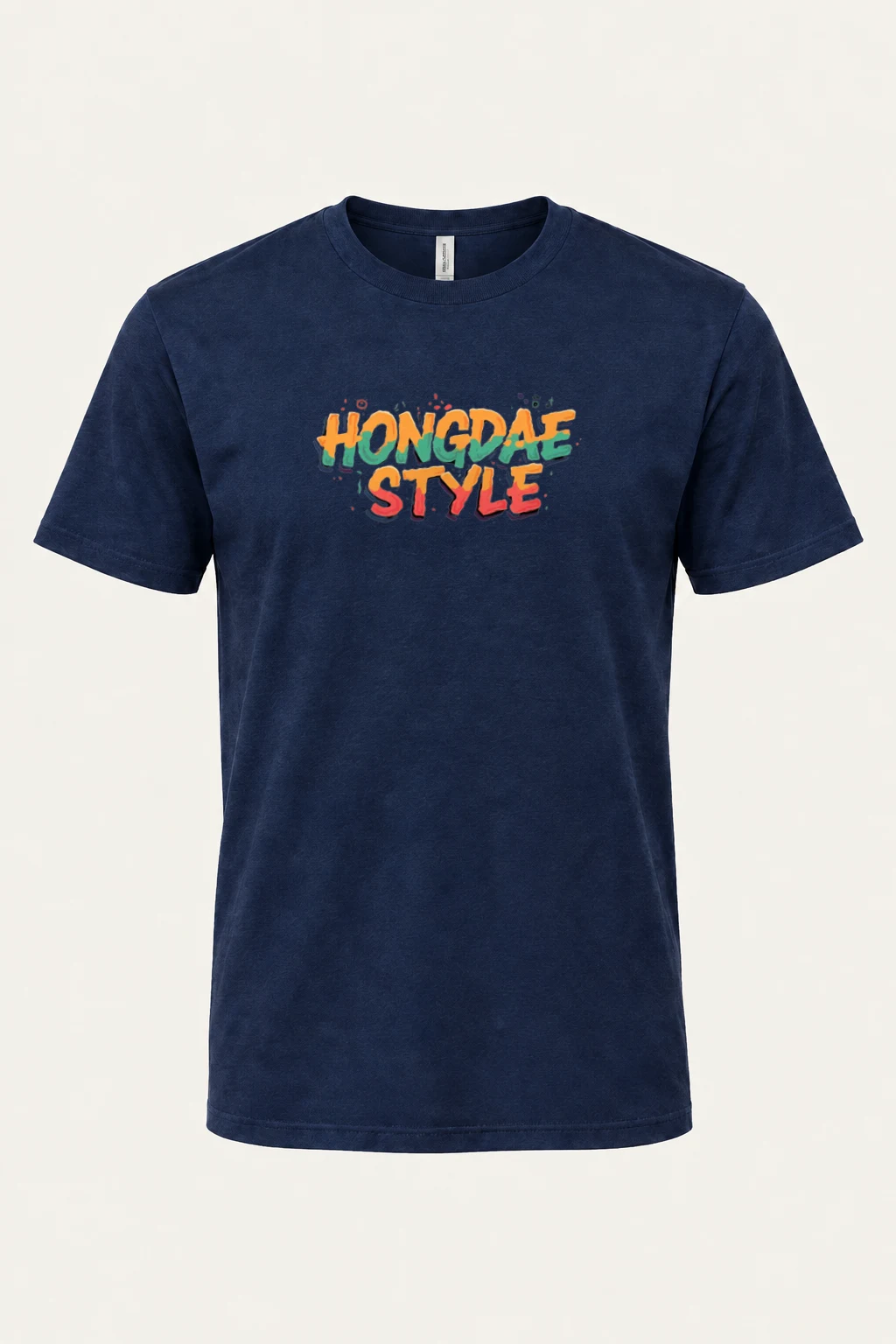 "Hongdae Style" Heavyweight Unisex Crewneck T-shirt | Gildan 5000