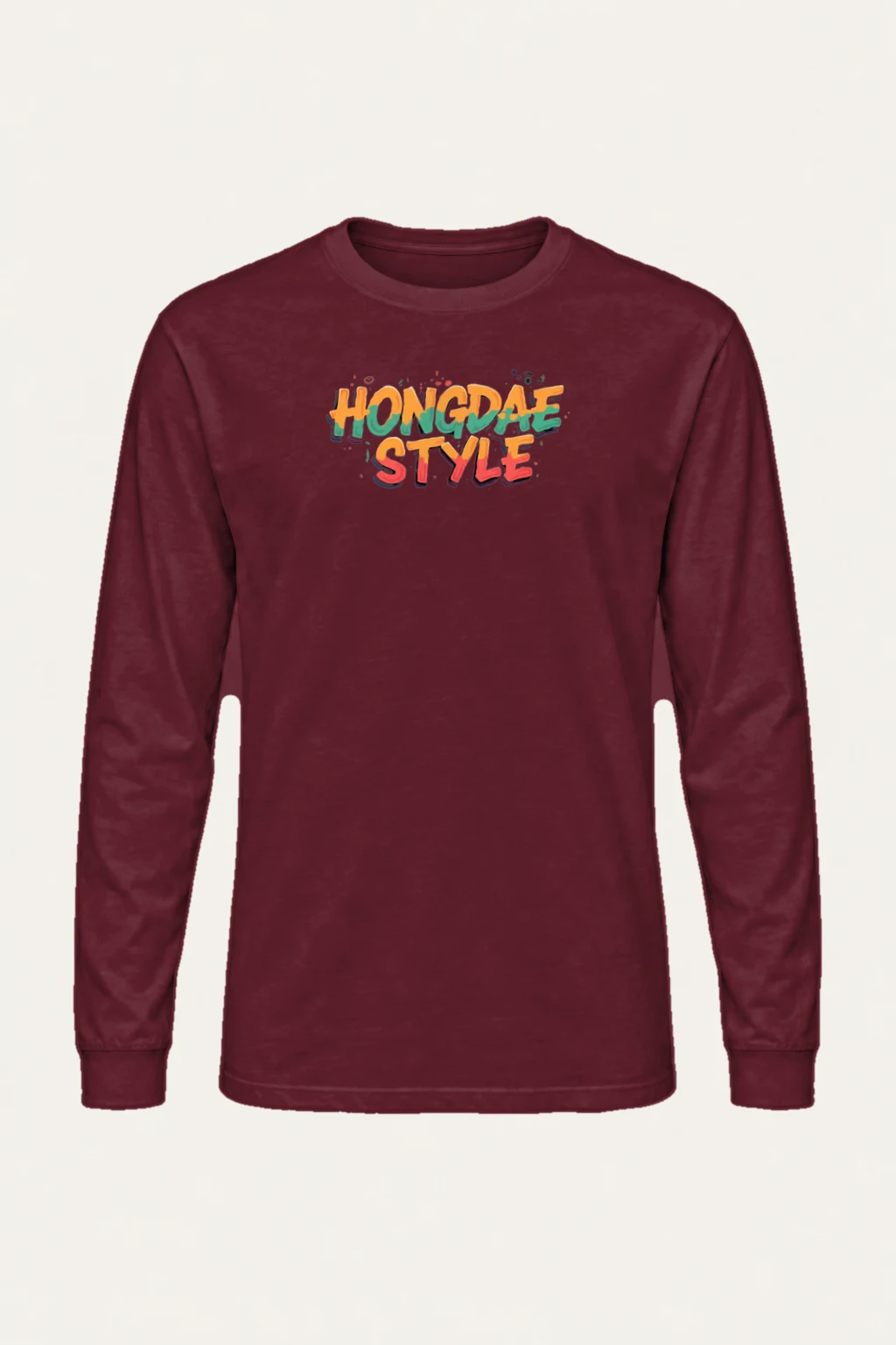 "Hongdae Style" Unisex Longsleeve T-shirt | Gildan 2400