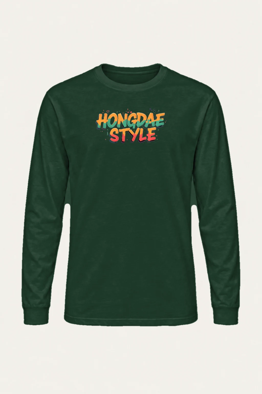 "Hongdae Style" Unisex Longsleeve T-shirt | Gildan 2400