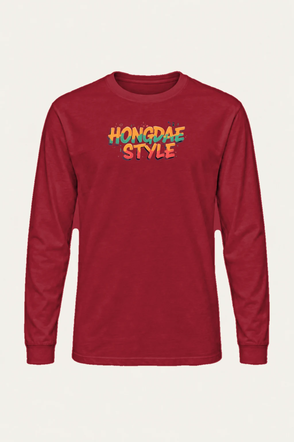 "Hongdae Style" Unisex Longsleeve T-shirt | Gildan 2400