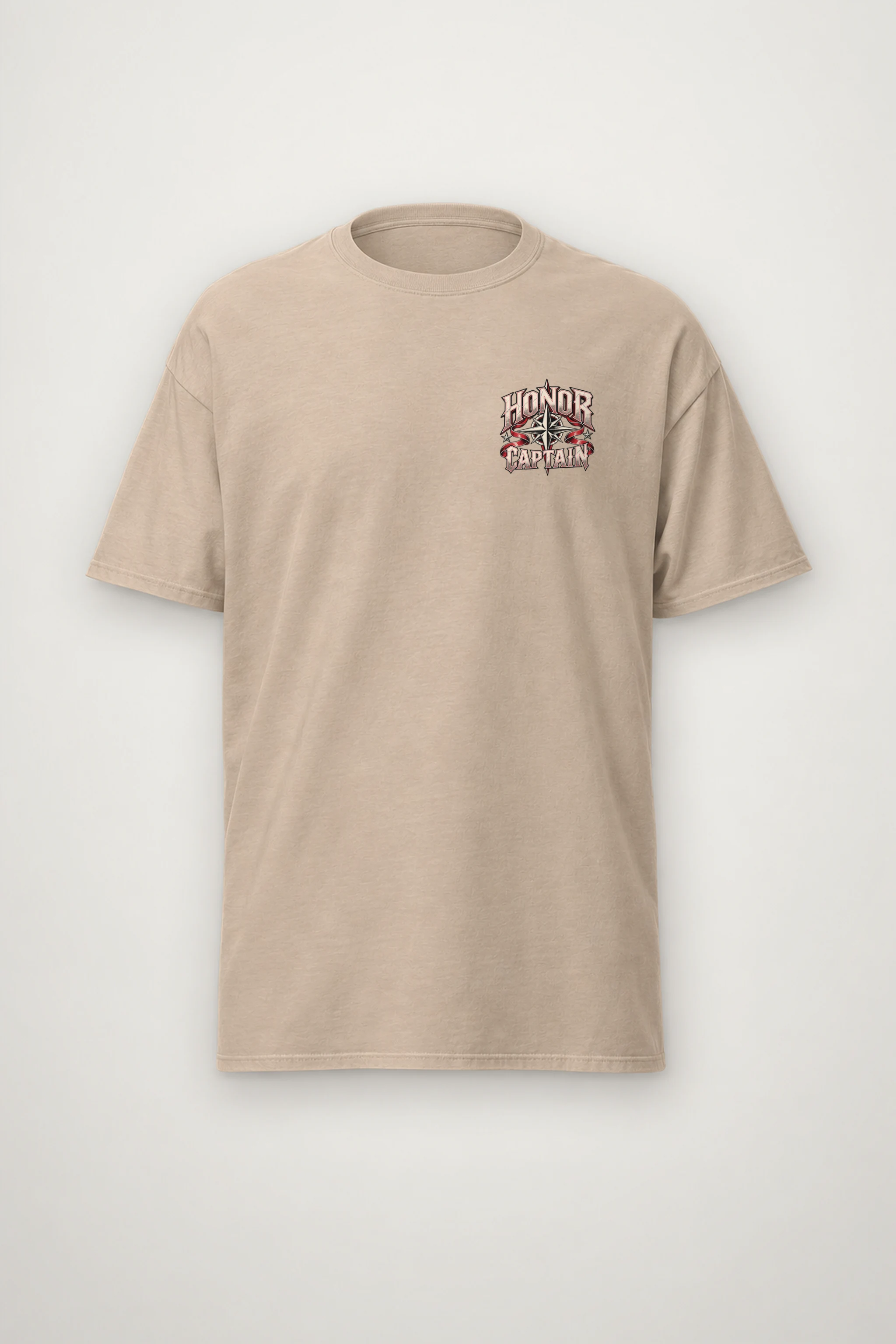 "Honor Captain" Heavyweight Unisex Crewneck T-shirt