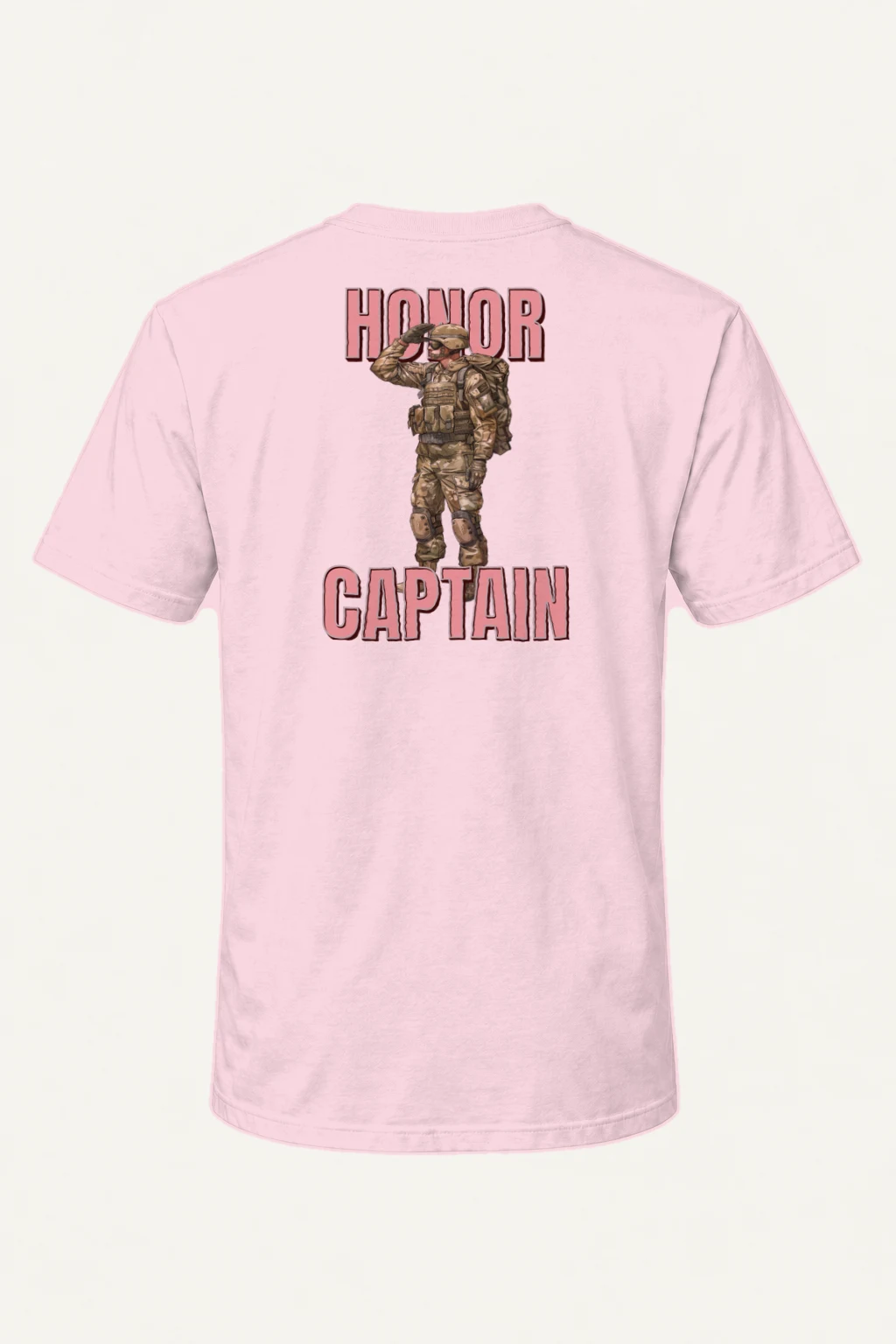 "Honor Captain" Heavyweight Unisex Crewneck T-shirt | Gildan 5000