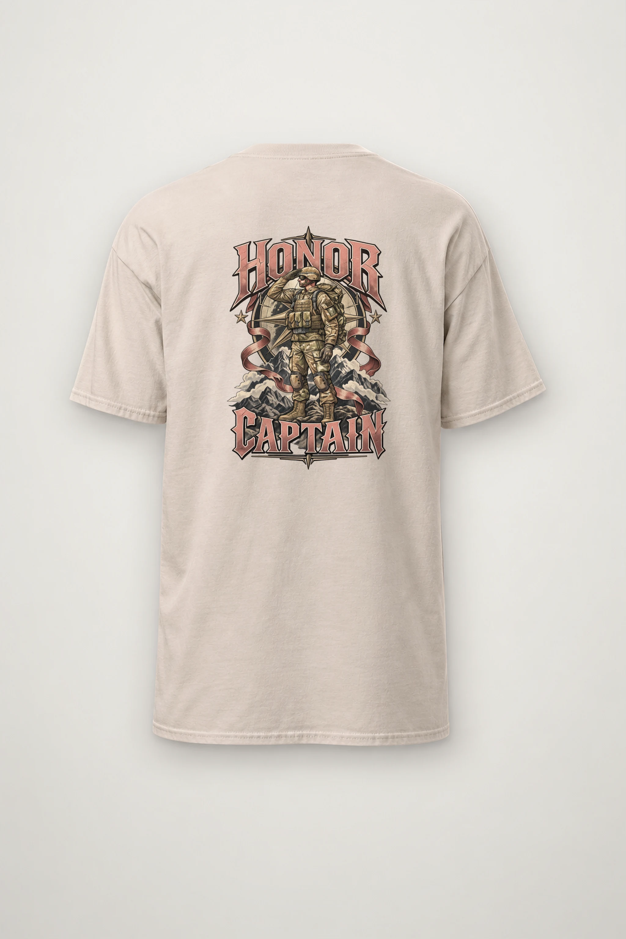 "Honor Captain" Heavyweight Unisex Crewneck T-shirt