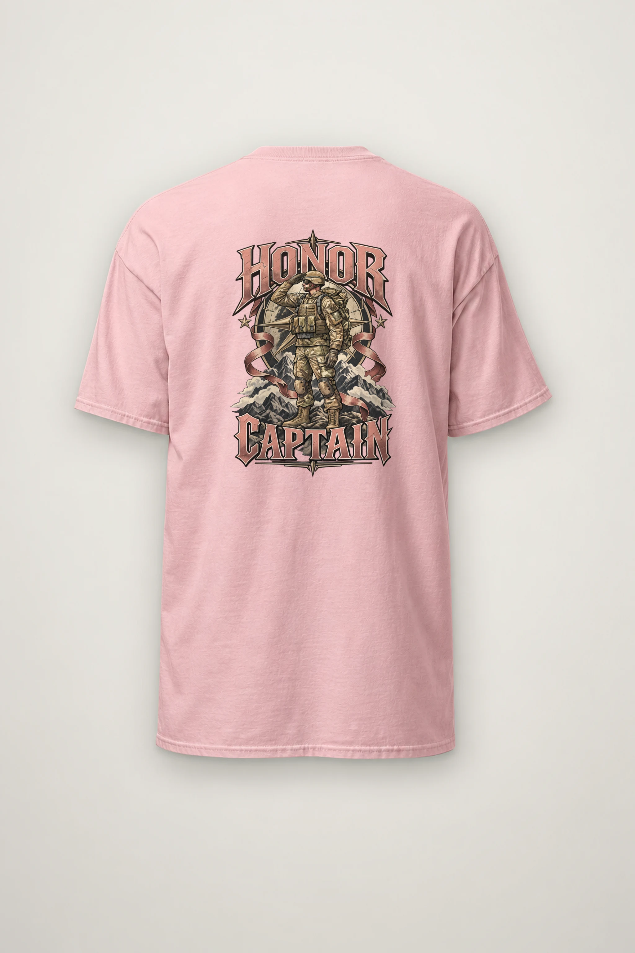 "Honor Captain" Heavyweight Unisex Crewneck T-shirt