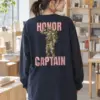 "Honor Captain" Unisex Longsleeve T-shirt | Gildan 2400
