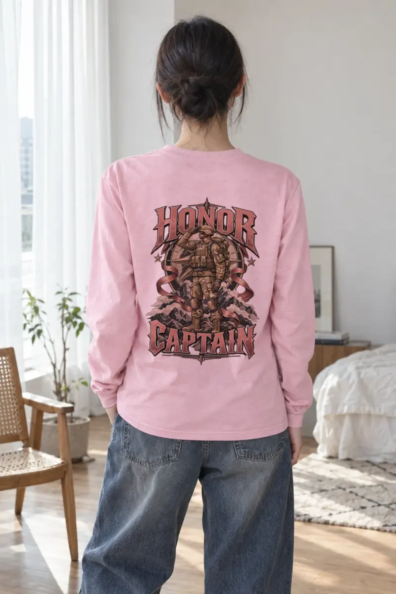 "Honor Captain" Unisex Longsleeve T-shirt