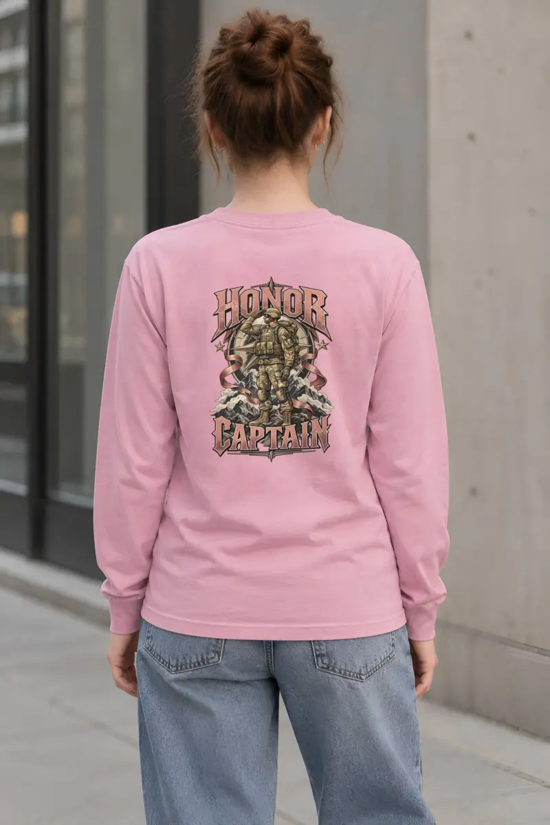"Honor Captain" Unisex Longsleeve T-shirt
