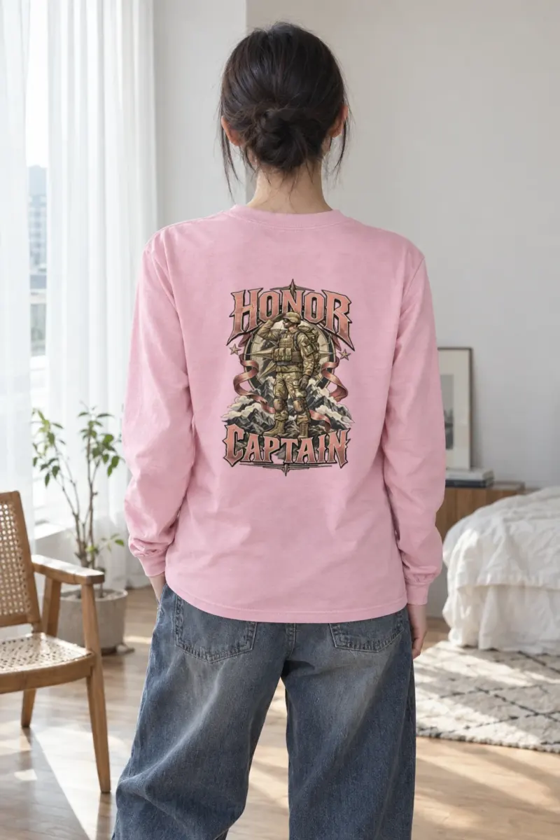 "Honor Captain" Unisex Longsleeve T-shirt