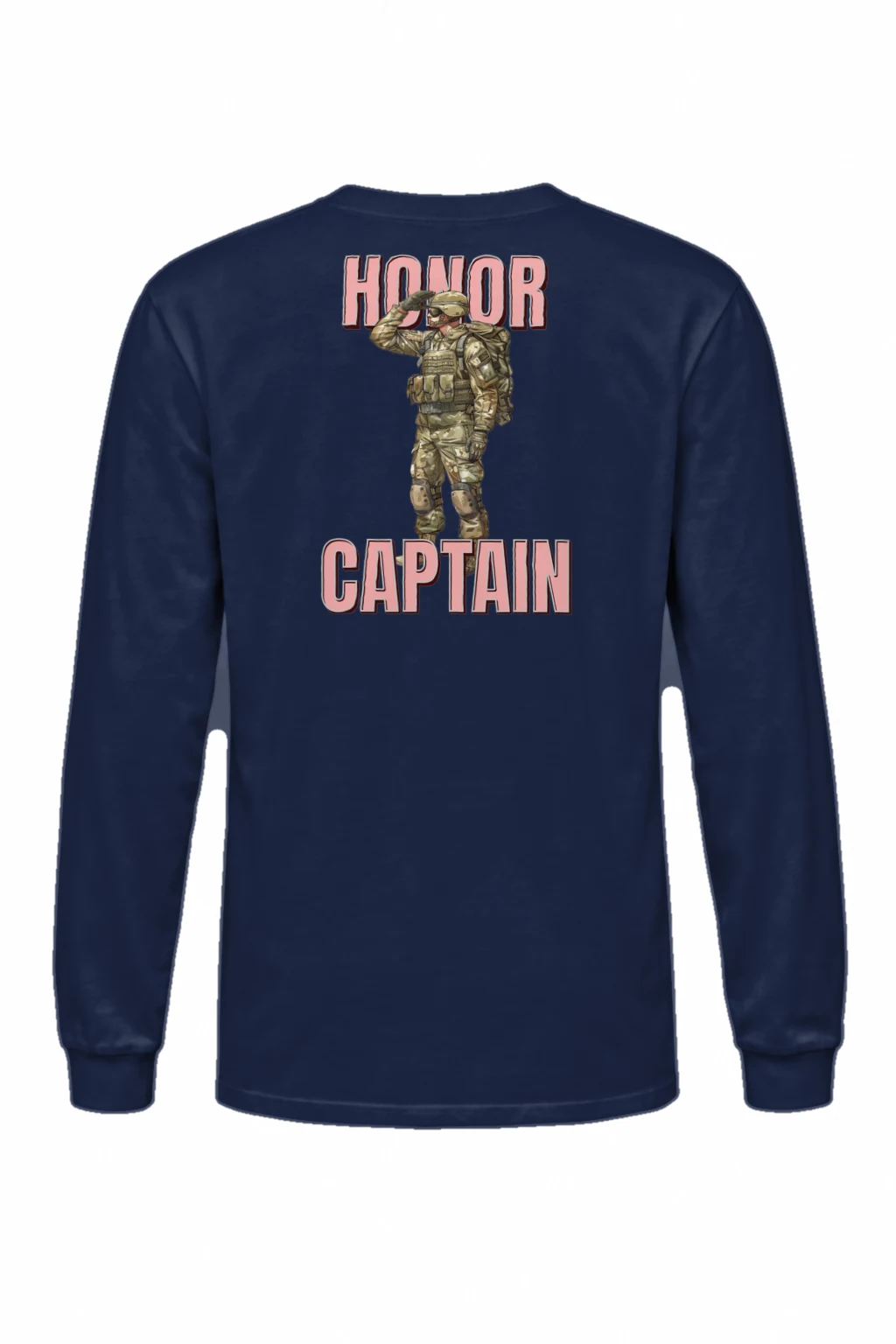 "Honor Captain" Unisex Longsleeve T-shirt | Gildan 2400