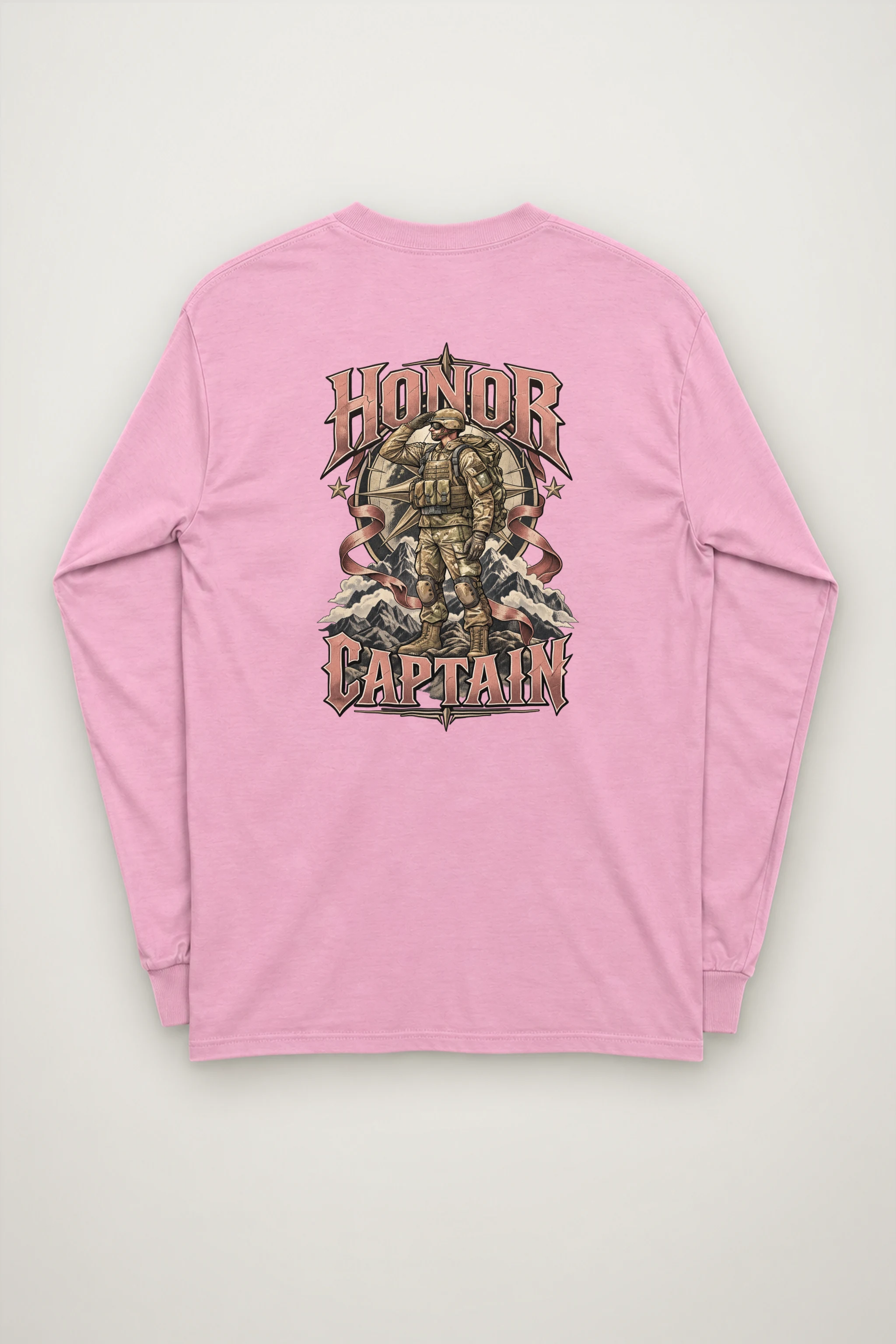 "Honor Captain" Unisex Longsleeve T-shirt