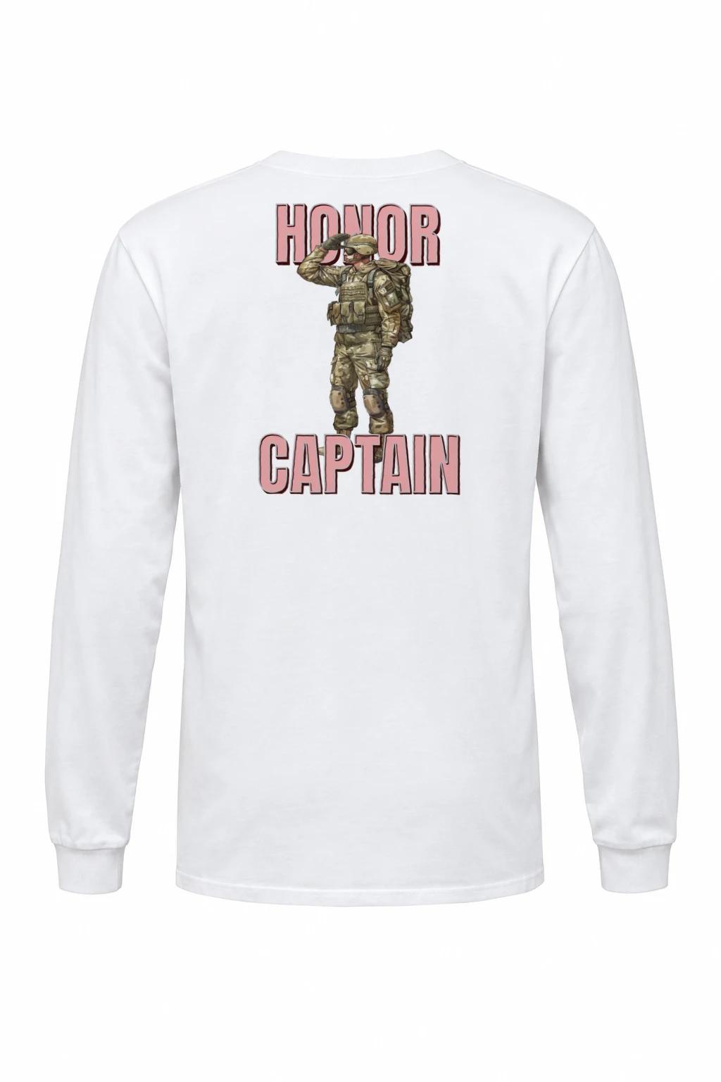 "Honor Captain" Unisex Longsleeve T-shirt | Gildan 2400