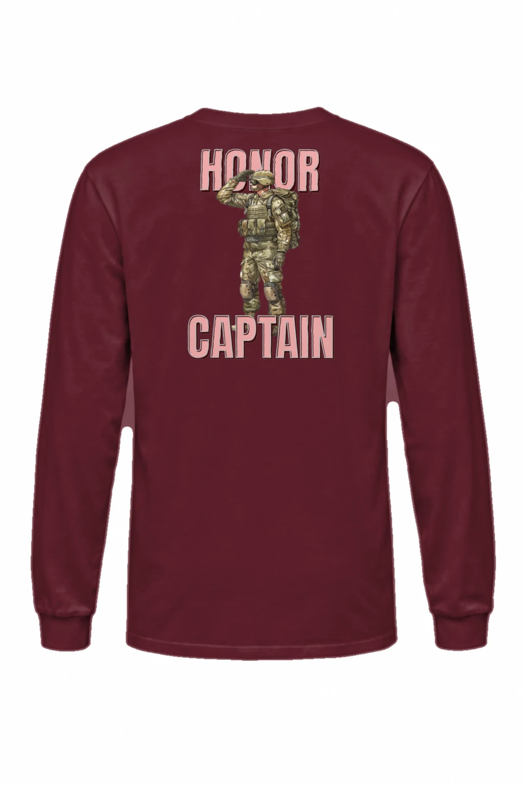 "Honor Captain" Unisex Longsleeve T-shirt | Gildan 2400