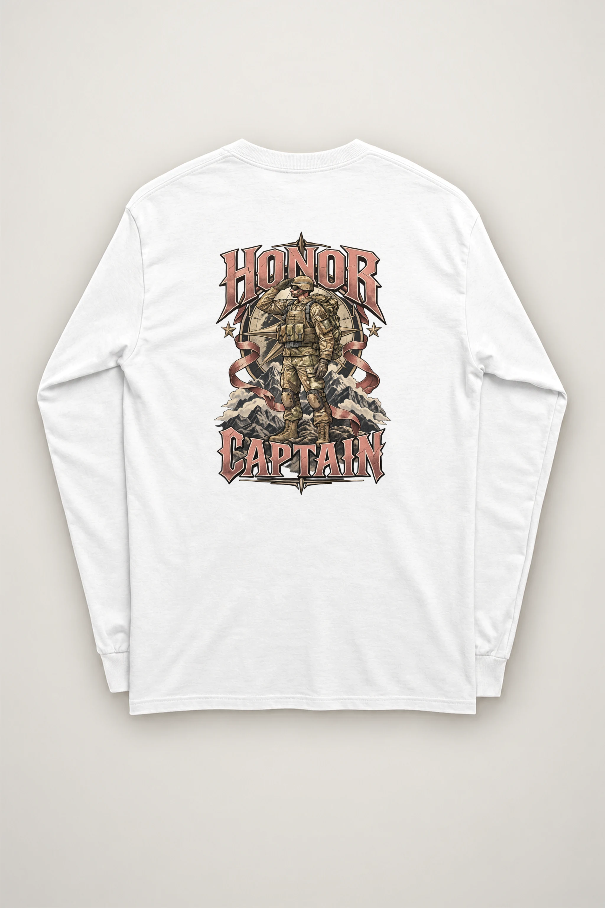 "Honor Captain" Unisex Longsleeve T-shirt