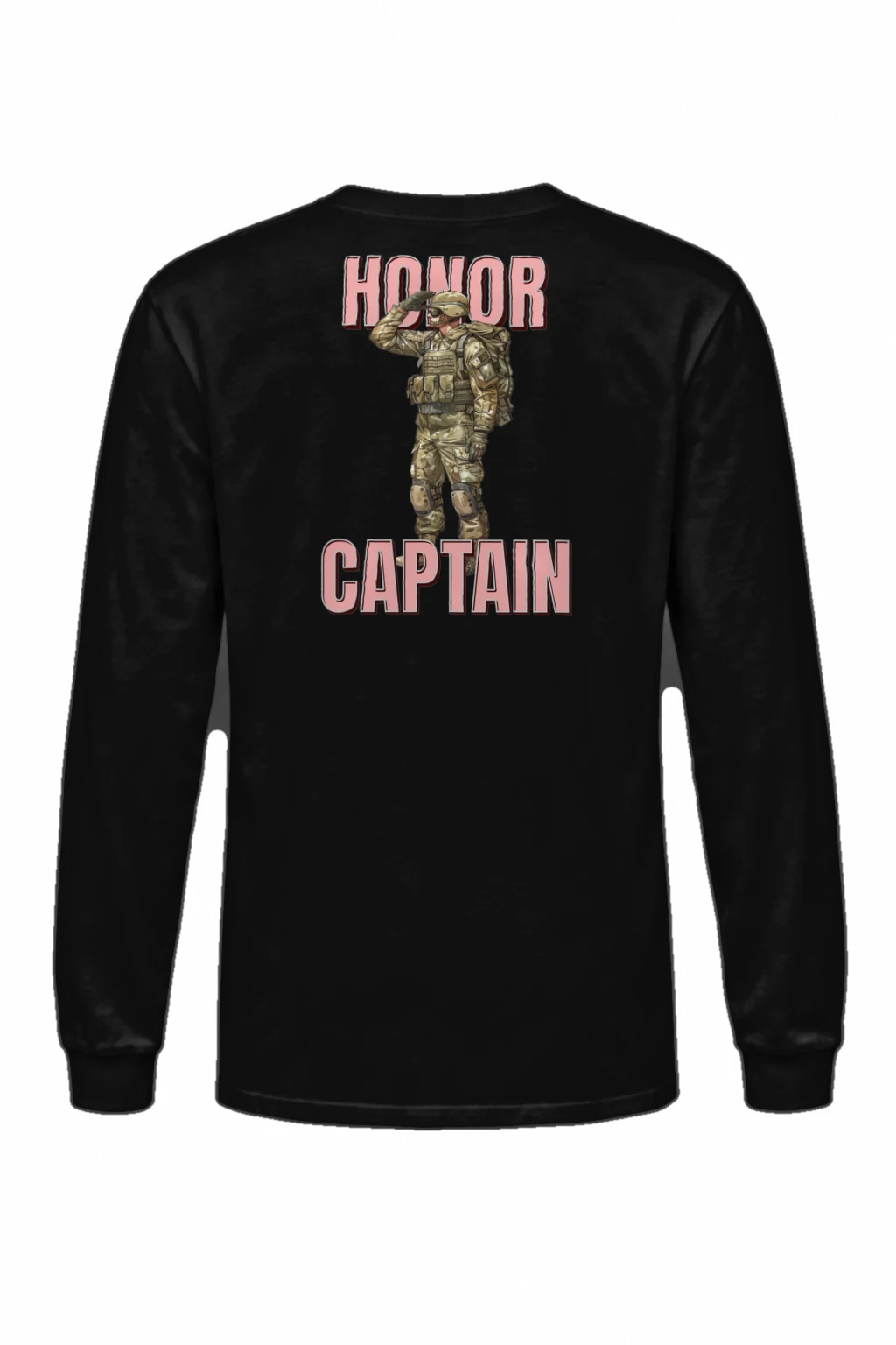 "Honor Captain" Unisex Longsleeve T-shirt | Gildan 2400