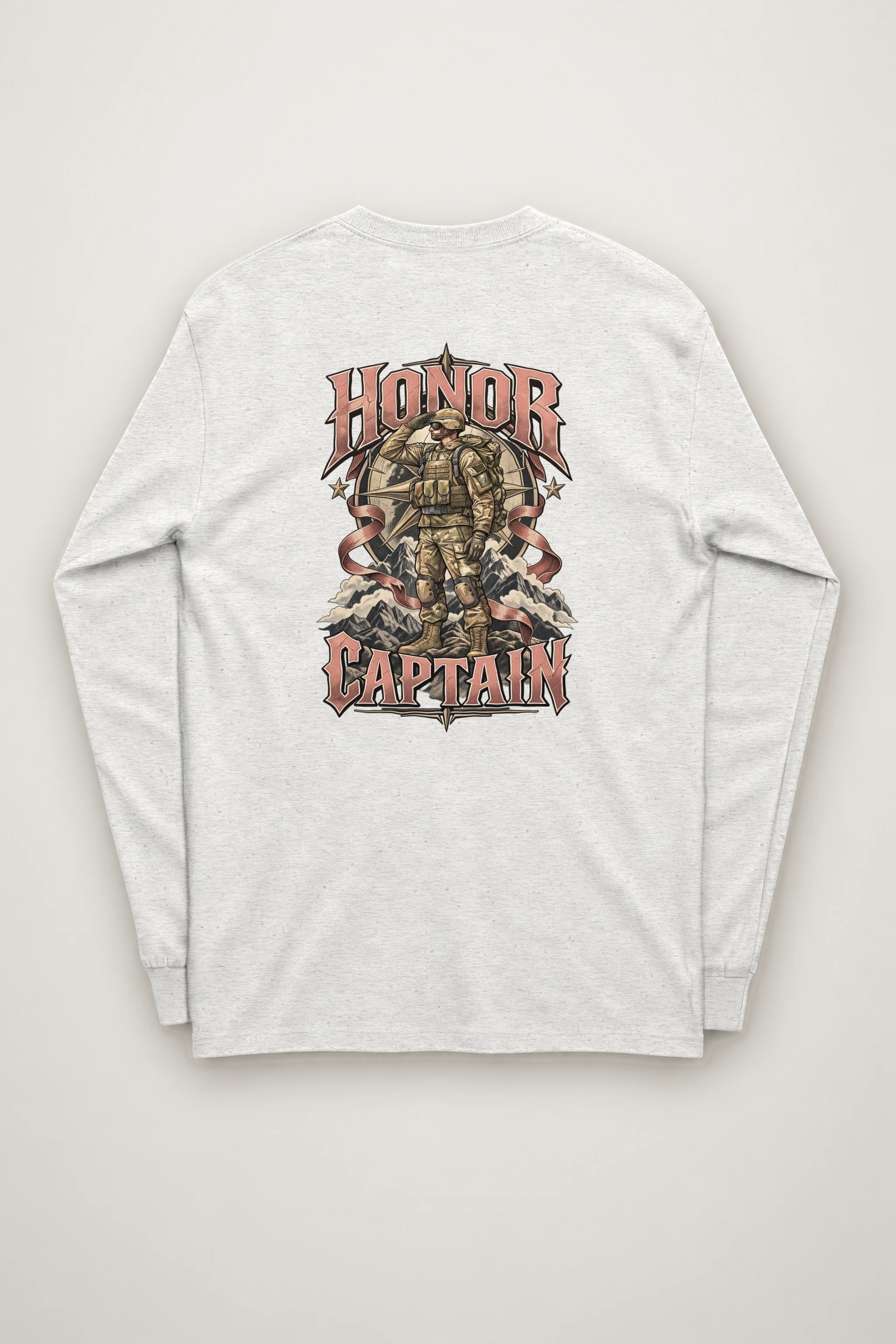 "Honor Captain" Unisex Longsleeve T-shirt