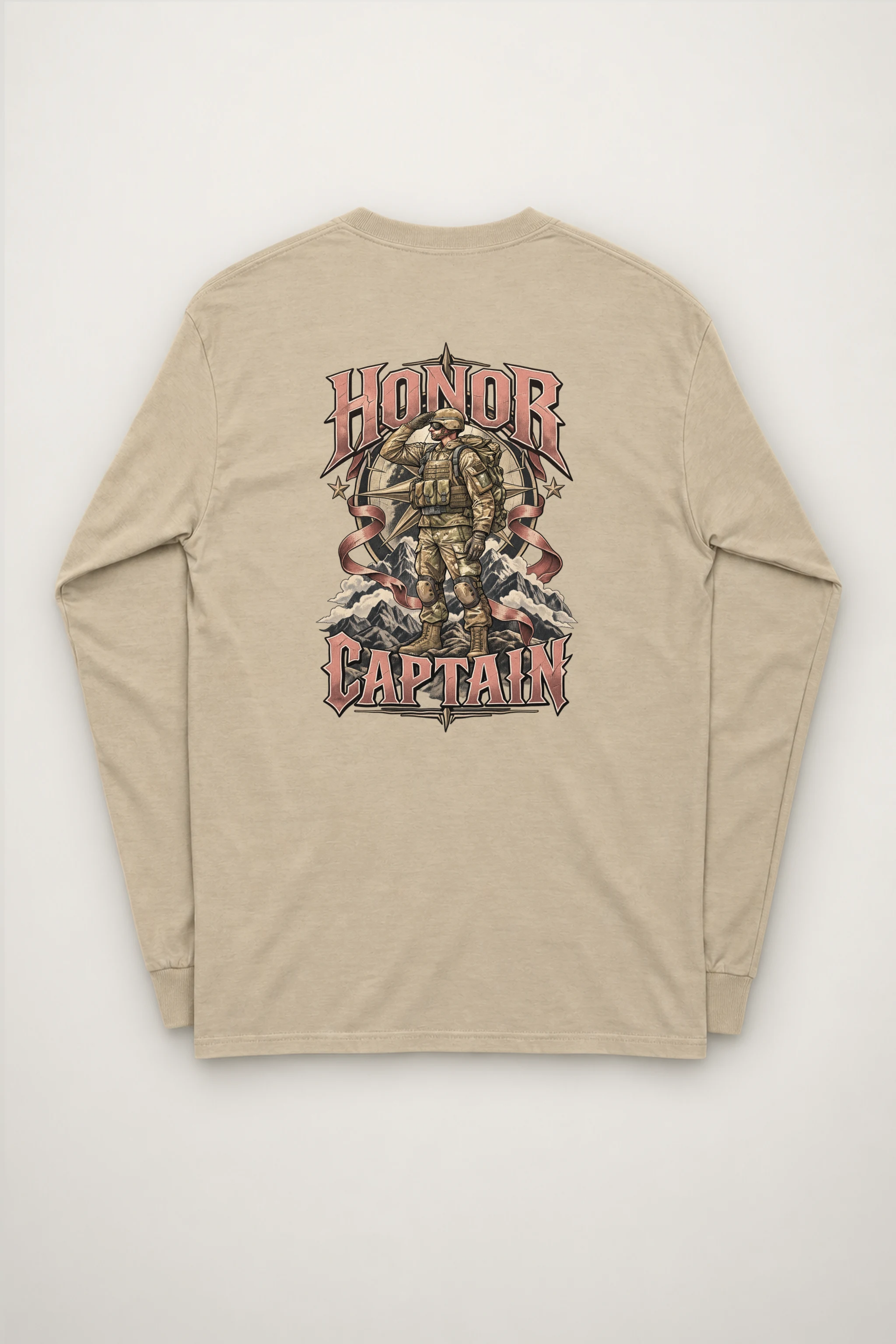 "Honor Captain" Unisex Longsleeve T-shirt