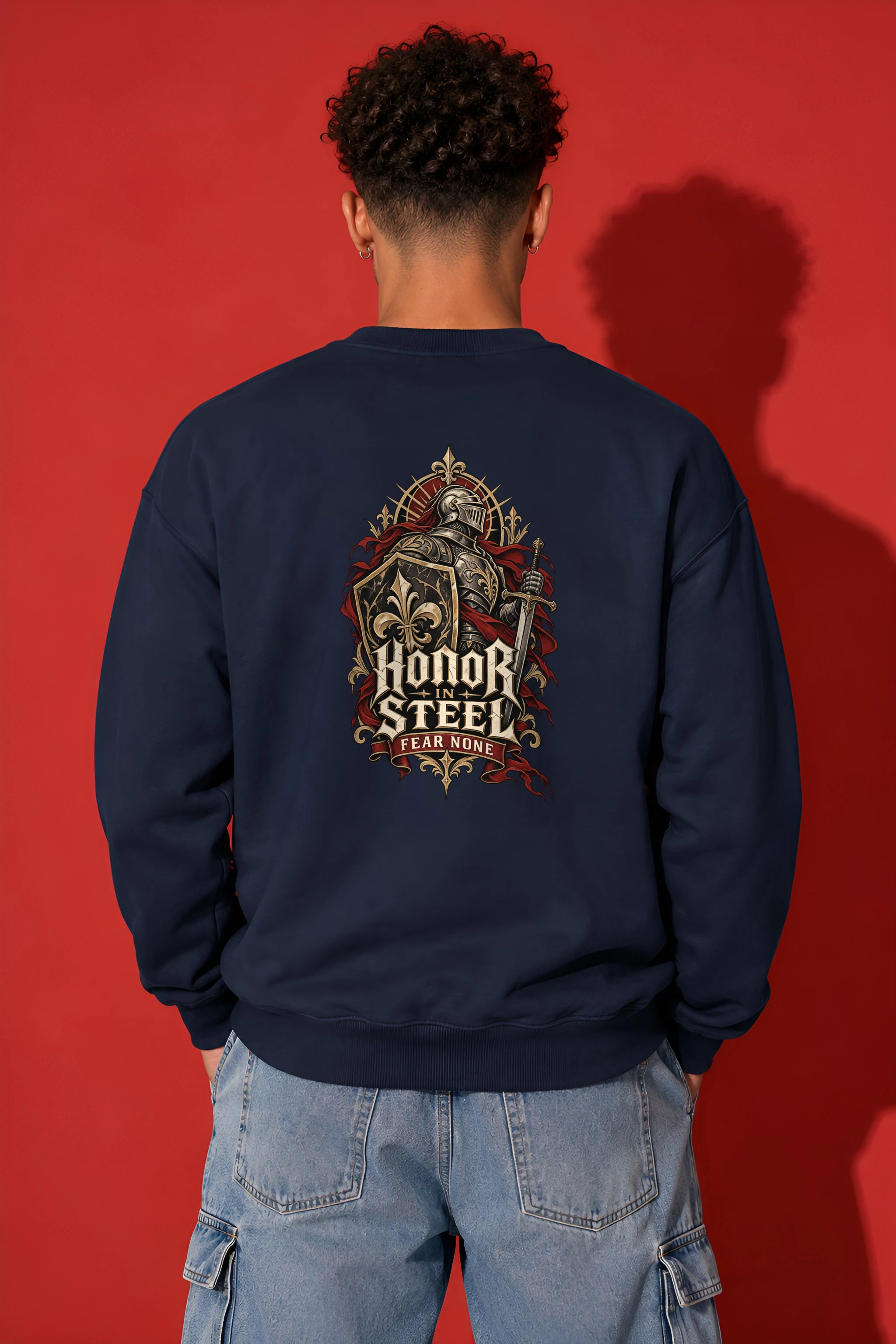 "Honor In Steel" 1 Crewneck Sweatshirt