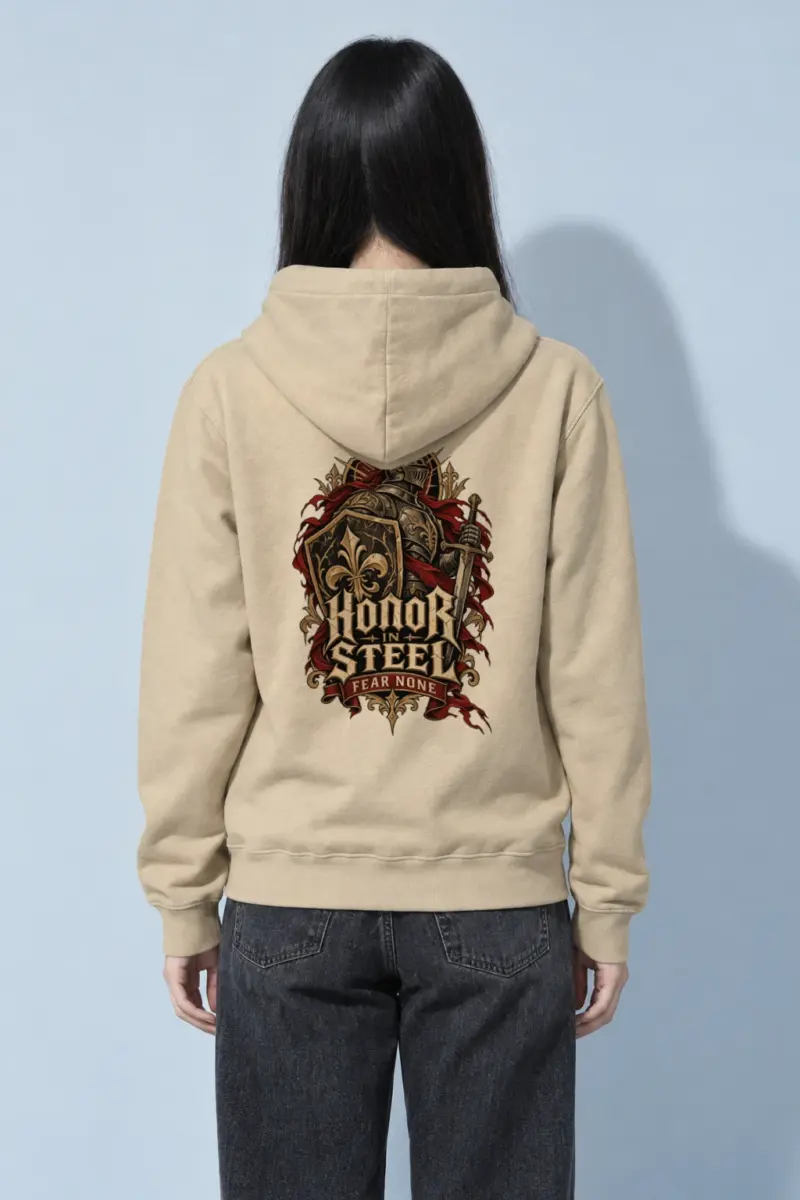 "Honor In Steel" Heavy Blend Unisex Pullover Hoodie