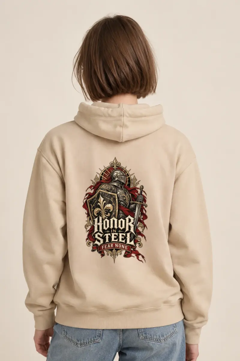 "Honor In Steel" Heavy Blend Unisex Pullover Hoodie