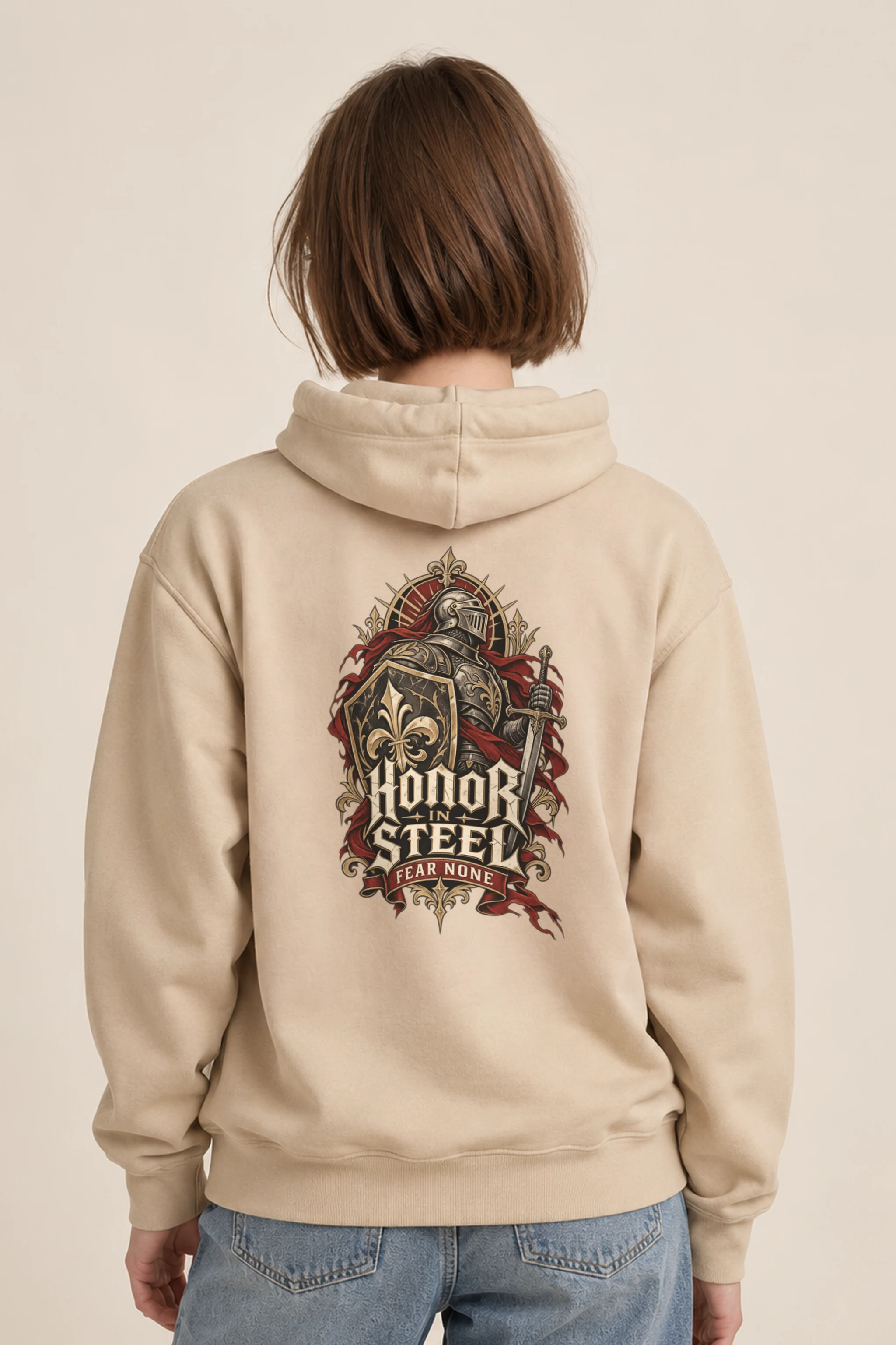 "Honor In Steel" Heavy Blend Unisex Pullover Hoodie