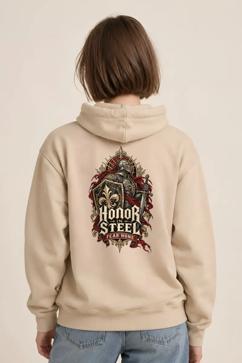 "Honor In Steel" Heavy Blend Unisex Pullover Hoodie