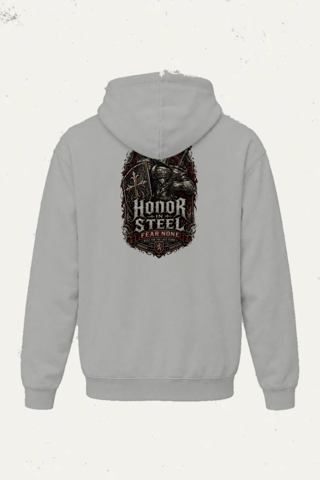 "Honor In Steel" Heavy Blend Unisex Pullover Hoodie | Gildan 18500