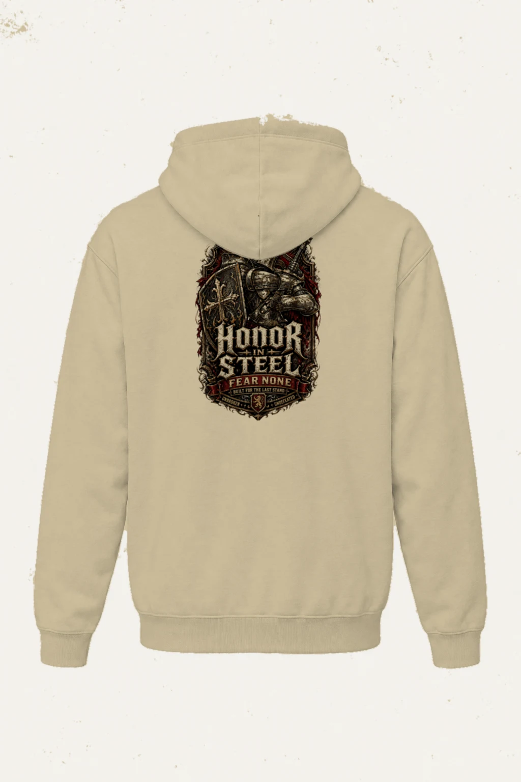 "Honor In Steel" Heavy Blend Unisex Pullover Hoodie | Gildan 18500