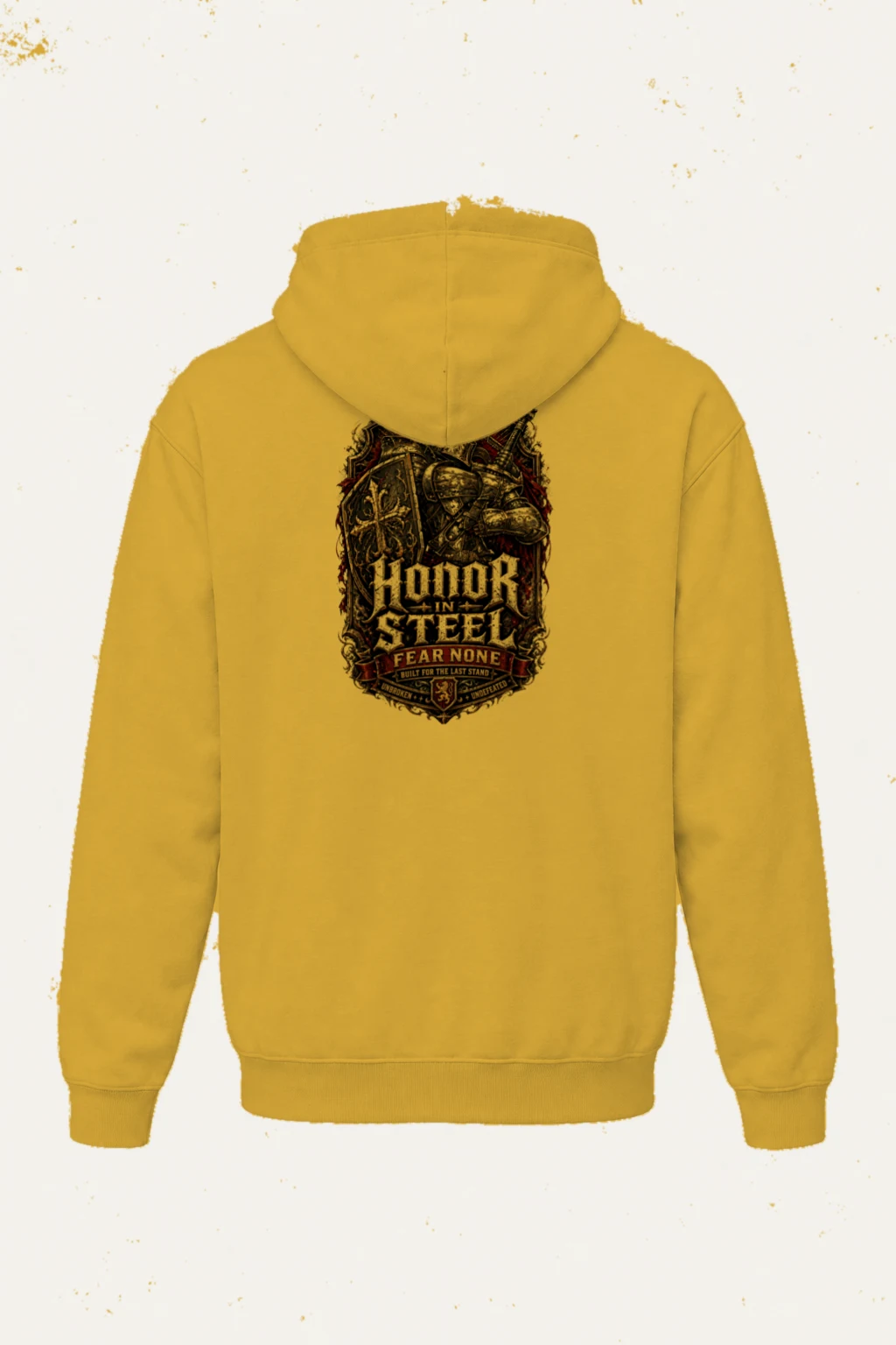 "Honor In Steel" Heavy Blend Unisex Pullover Hoodie | Gildan 18500