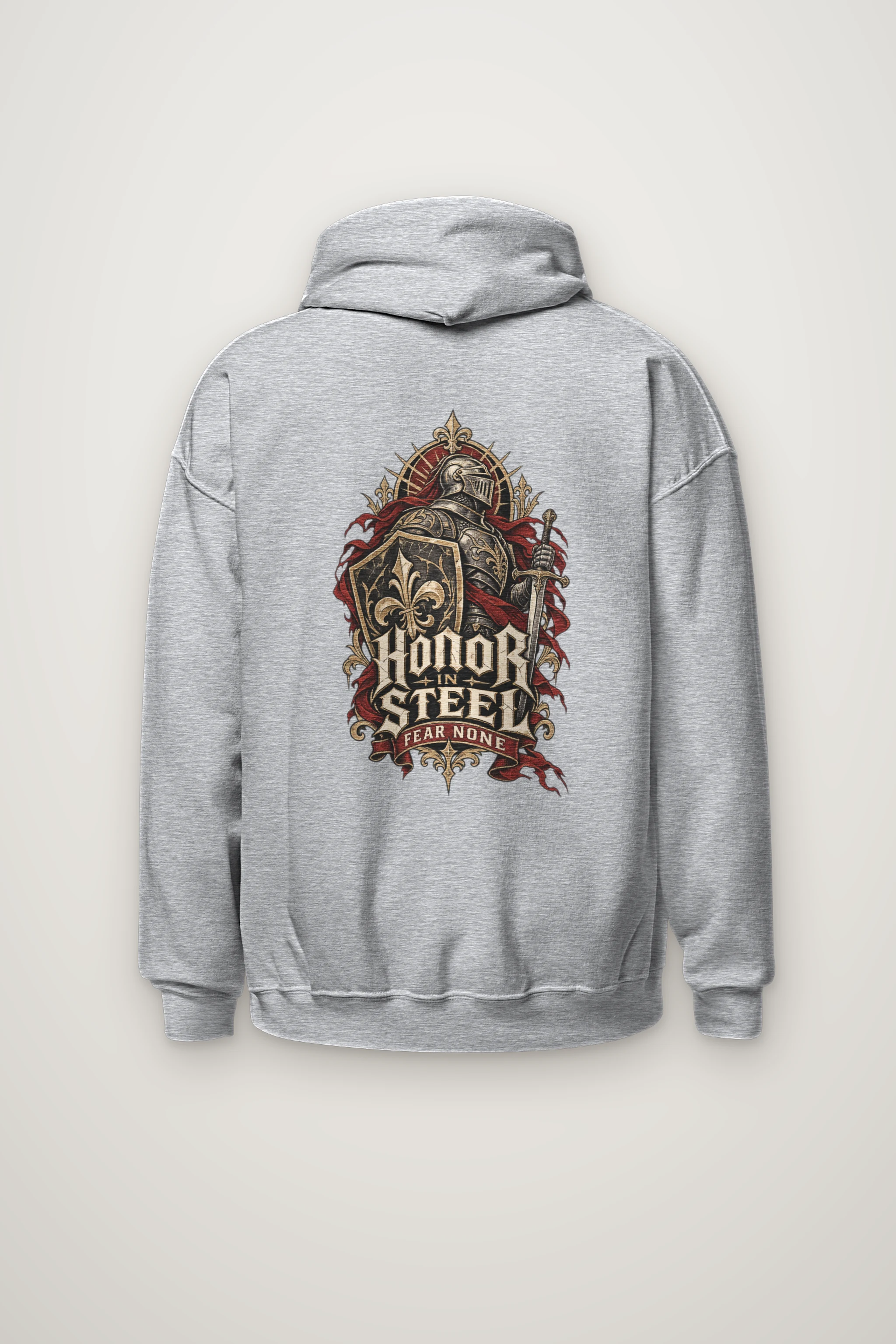 "Honor In Steel" Heavy Blend Unisex Pullover Hoodie
