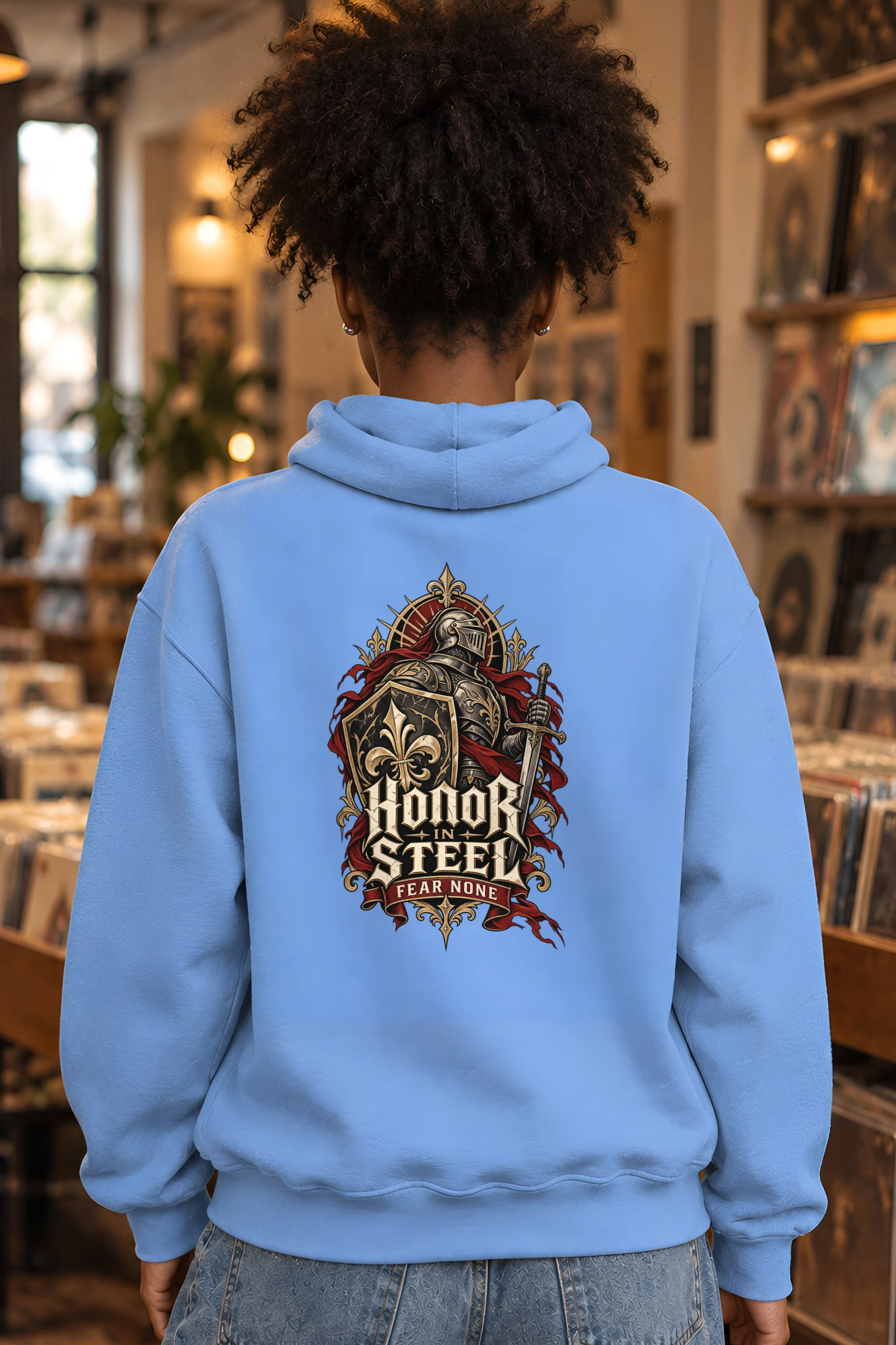 "Honor In Steel" 1 Pullover Hoodie