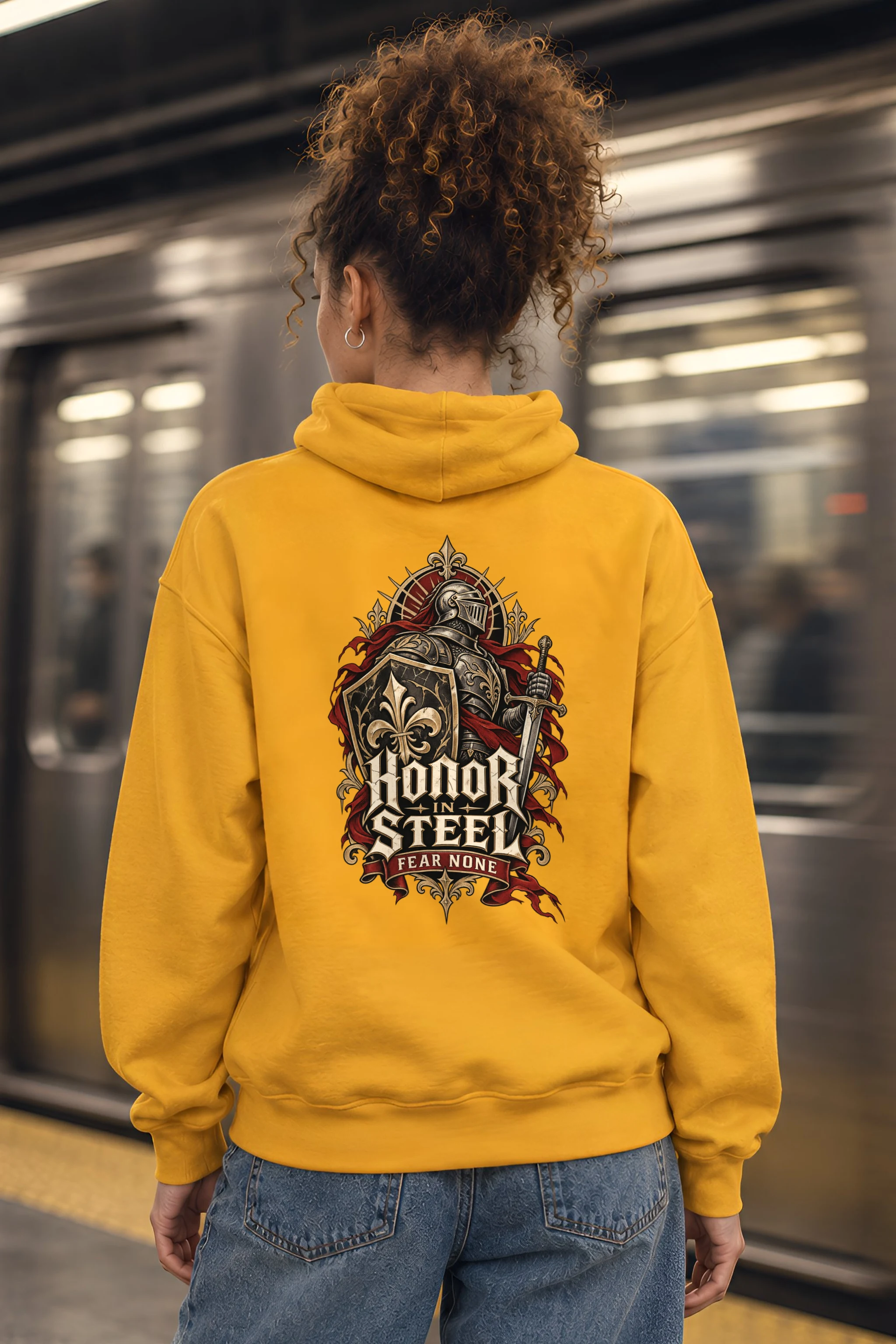 "Honor In Steel" 1 Pullover Hoodie