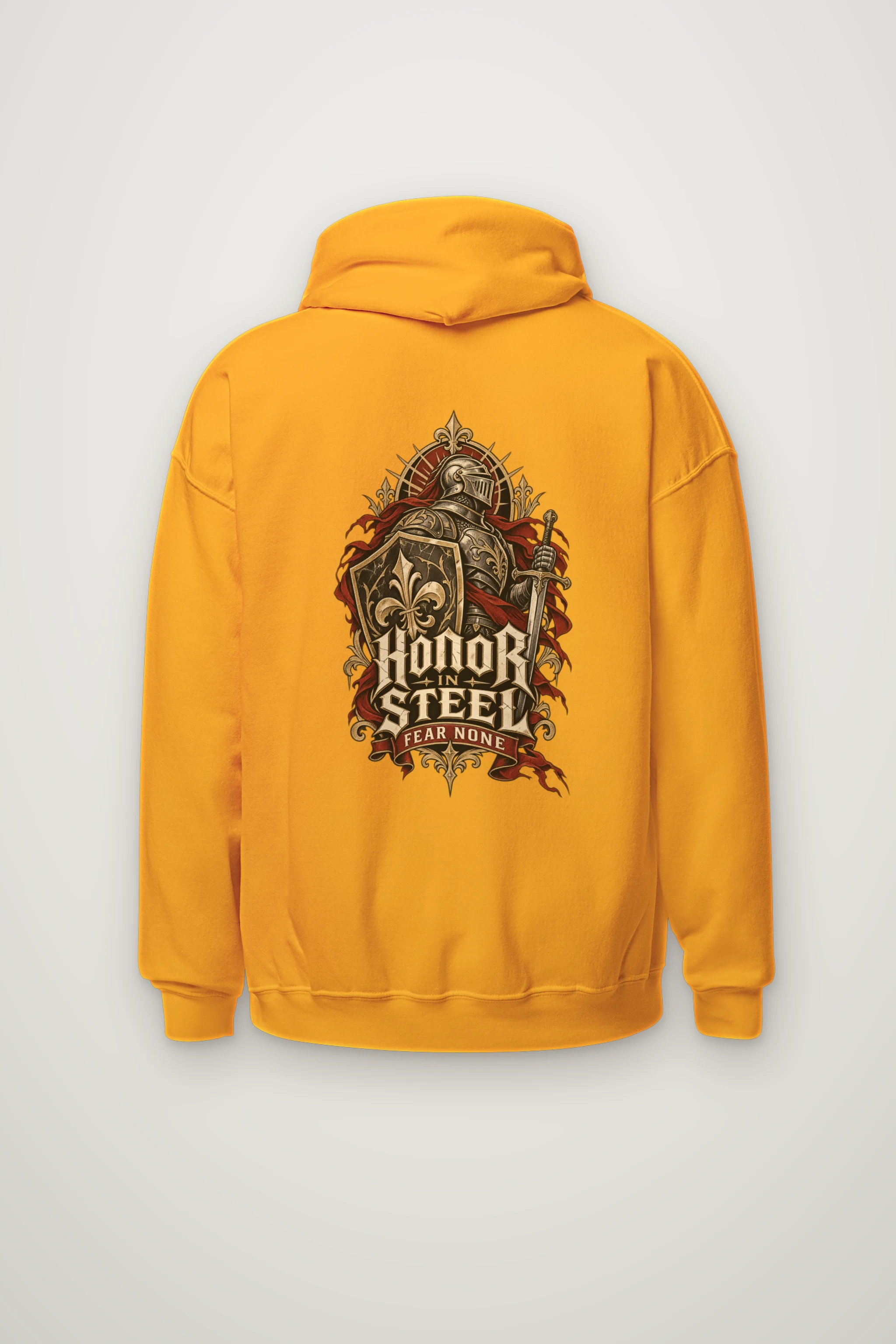 "Honor In Steel" Heavy Blend Unisex Pullover Hoodie